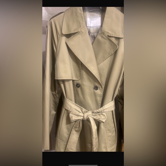 NWT 2ND Day European fashion Women's Tan Trench Coat - Picture 3 of 7